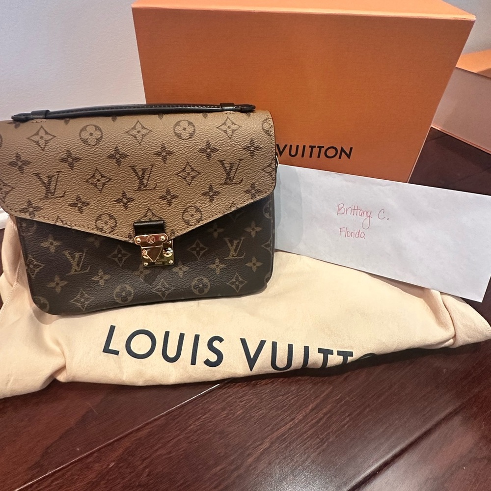 Louis Vuitton Two-Tone Monogram Crossbody Bag